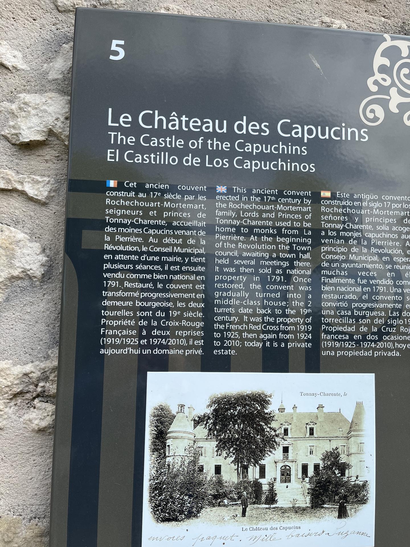 le château des Capucins